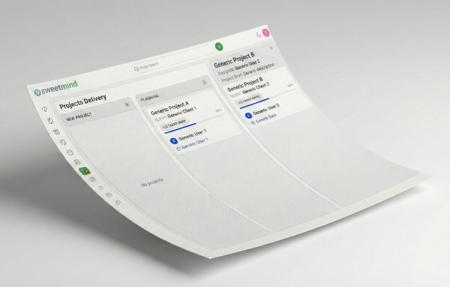 Sweetmind SaaSSP Subscription Management Dashboard